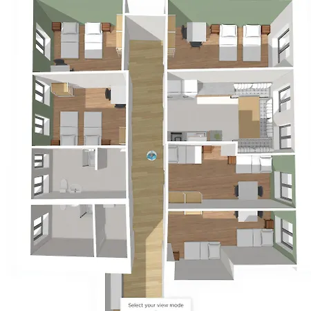 Zentrum, Schnelles Wlan, Tvs In Allen 5 Zimmern, Self-check-in, 5 Riesige Für Große Gruppen, Aufzug *